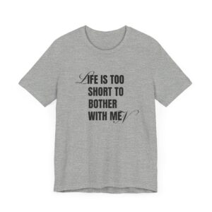Life is too short to bother with men - 4B movement shirts for women's rights and to smash the patriarchy by decentering men - Image 18