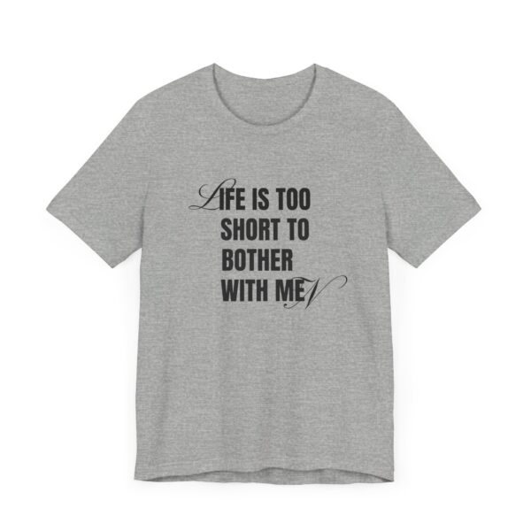 Life is too short to bother with men - 4B movement shirts for women's rights and to smash the patriarchy by decentering men