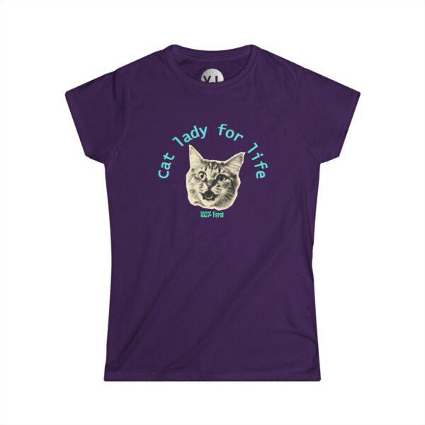 Cat Lady for Life - 100% Feral, Cat lady shirt for women, 4b movement, decentering men