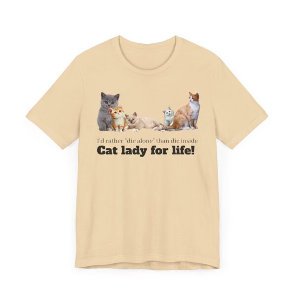 Cat Lady for Life! Live Your Truth, Meow! This Cat Lady Feminist Shirt Roars for Independence