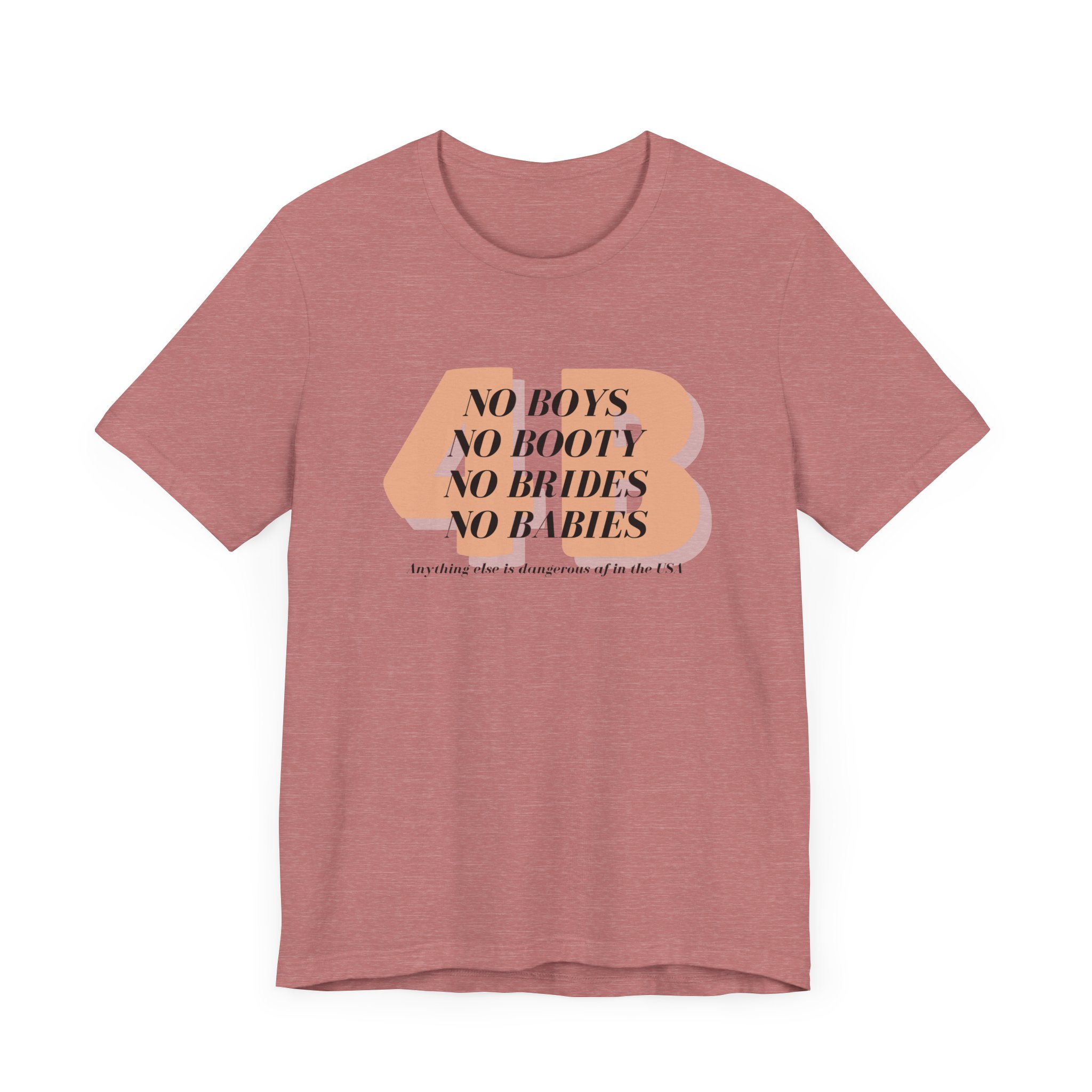 4B movement; No boys, no booty, no brides, no babies. Shirt for 4b girls who are sick of smashing the patriarchy and are ready for a life of peace - Image 8