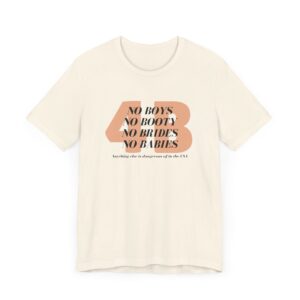 4B movement; No boys, no booty, no brides, no babies. Shirt for 4b girls who are sick of smashing the patriarchy and are ready for a life of peace - Image 10