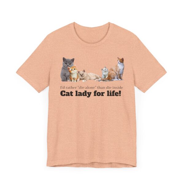 Cat Lady for Life! Live Your Truth, Meow! This Cat Lady Feminist Shirt Roars for Independence