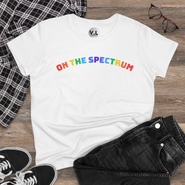 On the Spectrum - Neurodivergent shirt for autism, lgbtqia, Pride month shirt for ADHD rainbow shirt