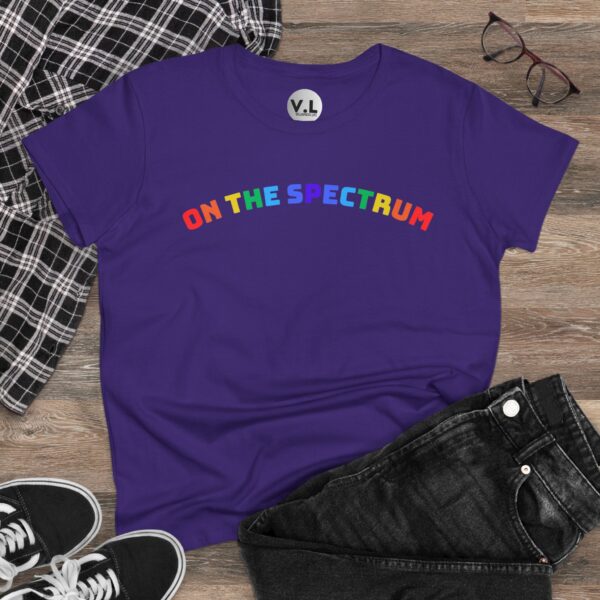On the Spectrum - Neurodivergent shirt for autism, lgbtqia, Pride month shirt for ADHD rainbow shirt