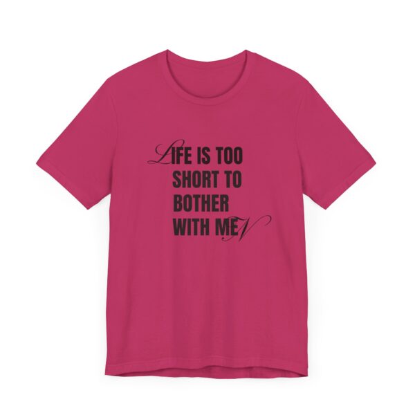 Life is too short to bother with men - 4B movement shirts for women's rights and to smash the patriarchy by decentering men