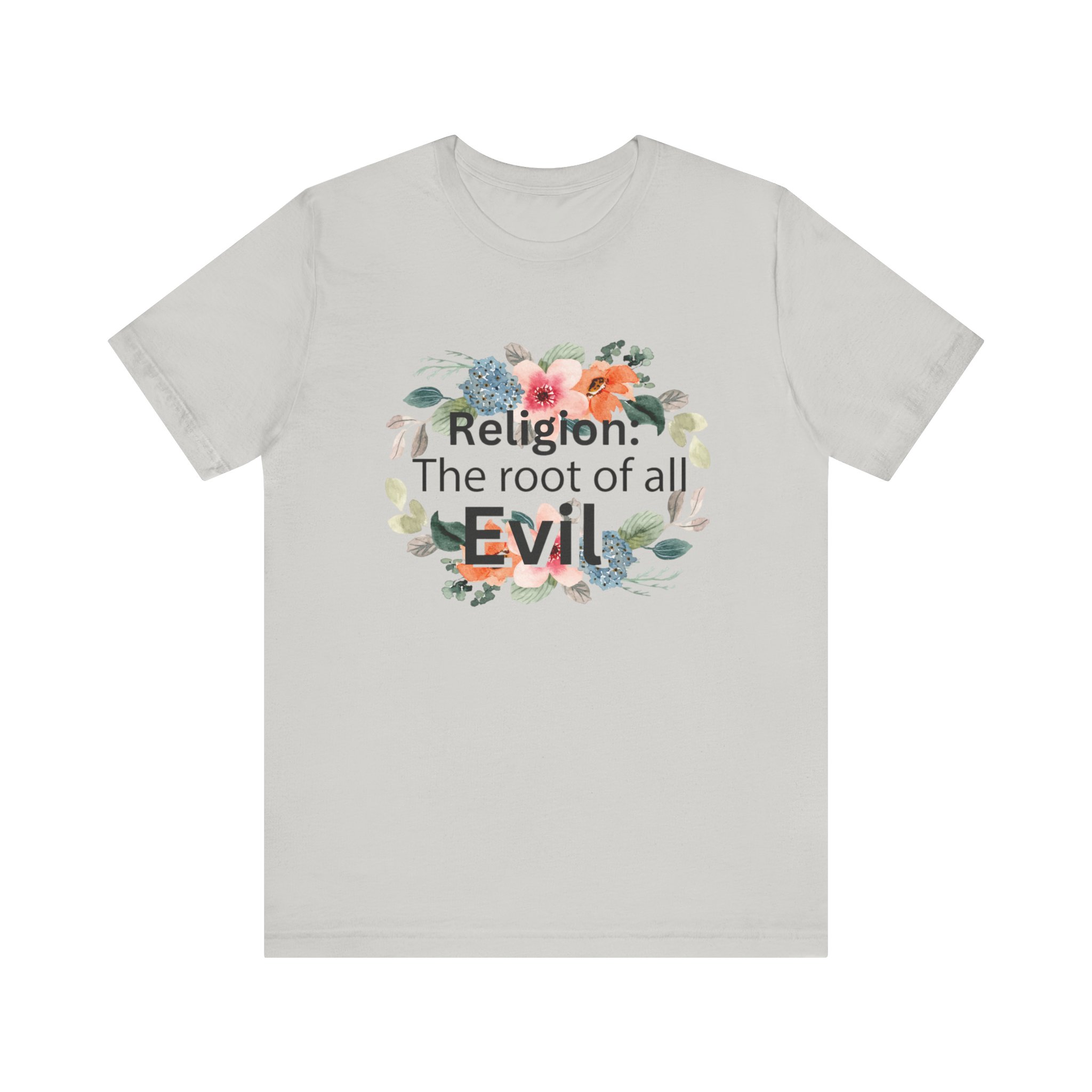 Religion is the root of all evil - Antireligion shirt for atheists and exmormons and freethinkers - Image 7