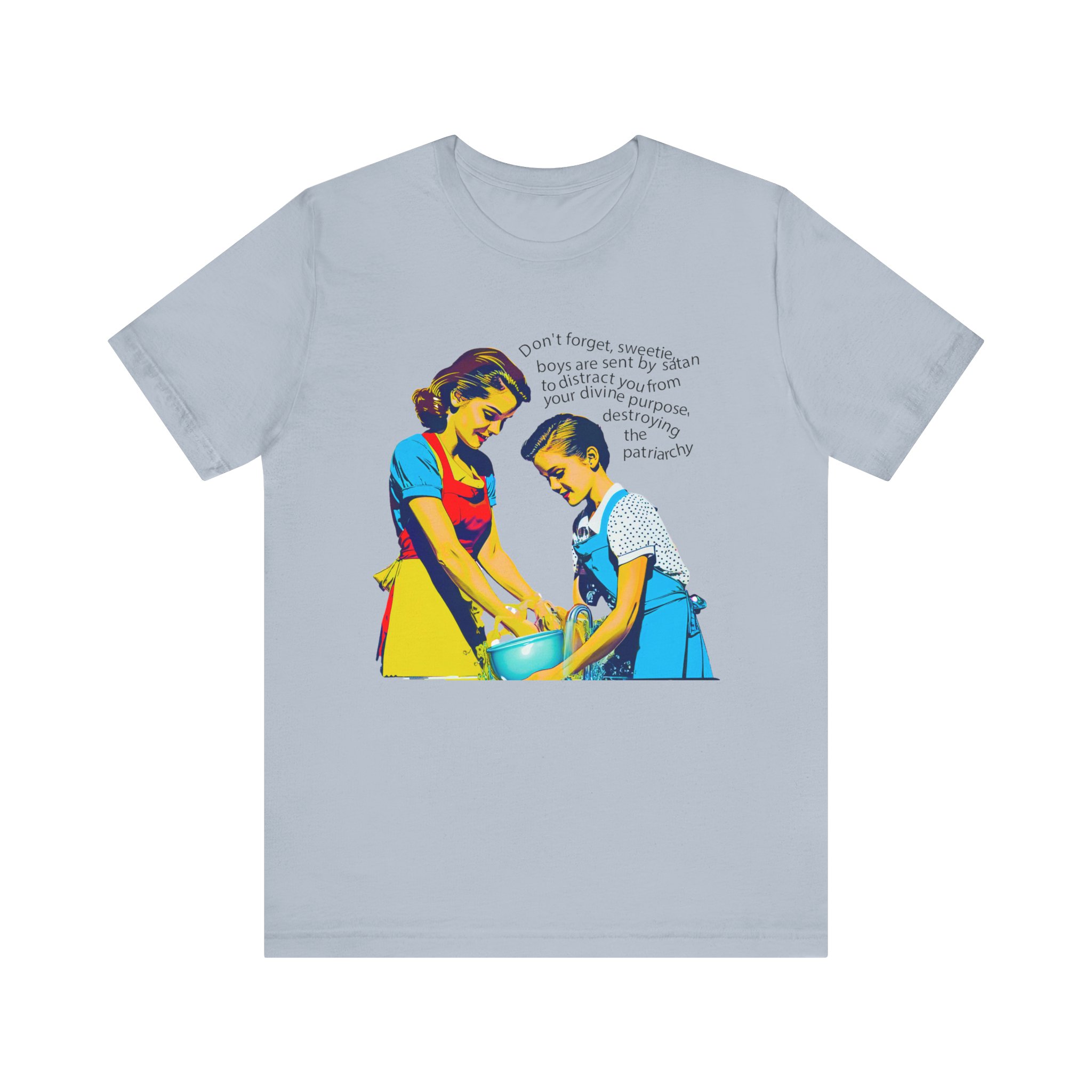 Women's rights shirt for women's empowerment reminds our daughters that boys can be a distraction and smash the patriarchy - Image 15