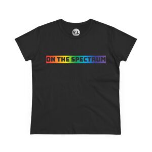 On the Spectrum rainbow pride shirt for lgbtqia and adhd, autism, aspergers, and everything else that exists on a spectrum - Image 9