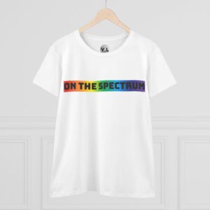 On the Spectrum rainbow pride shirt for lgbtqia and adhd, autism, aspergers, and everything else that exists on a spectrum - Image 3