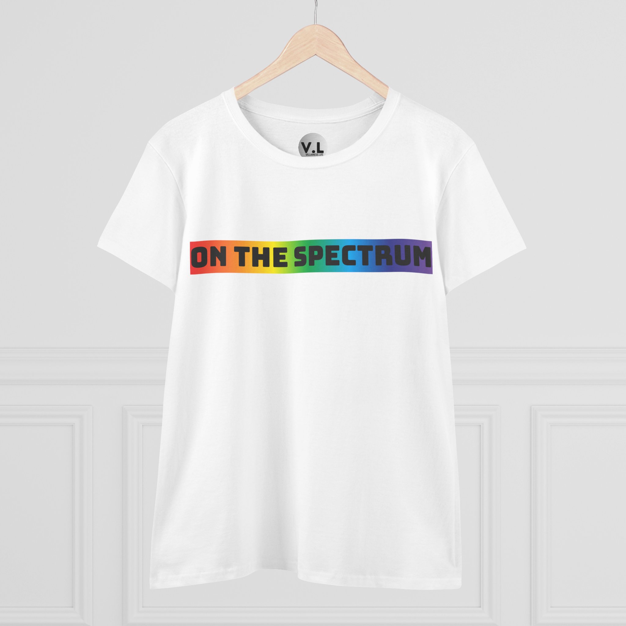On the Spectrum rainbow pride shirt for lgbtqia and adhd, autism, aspergers, and everything else that exists on a spectrum - Image 3