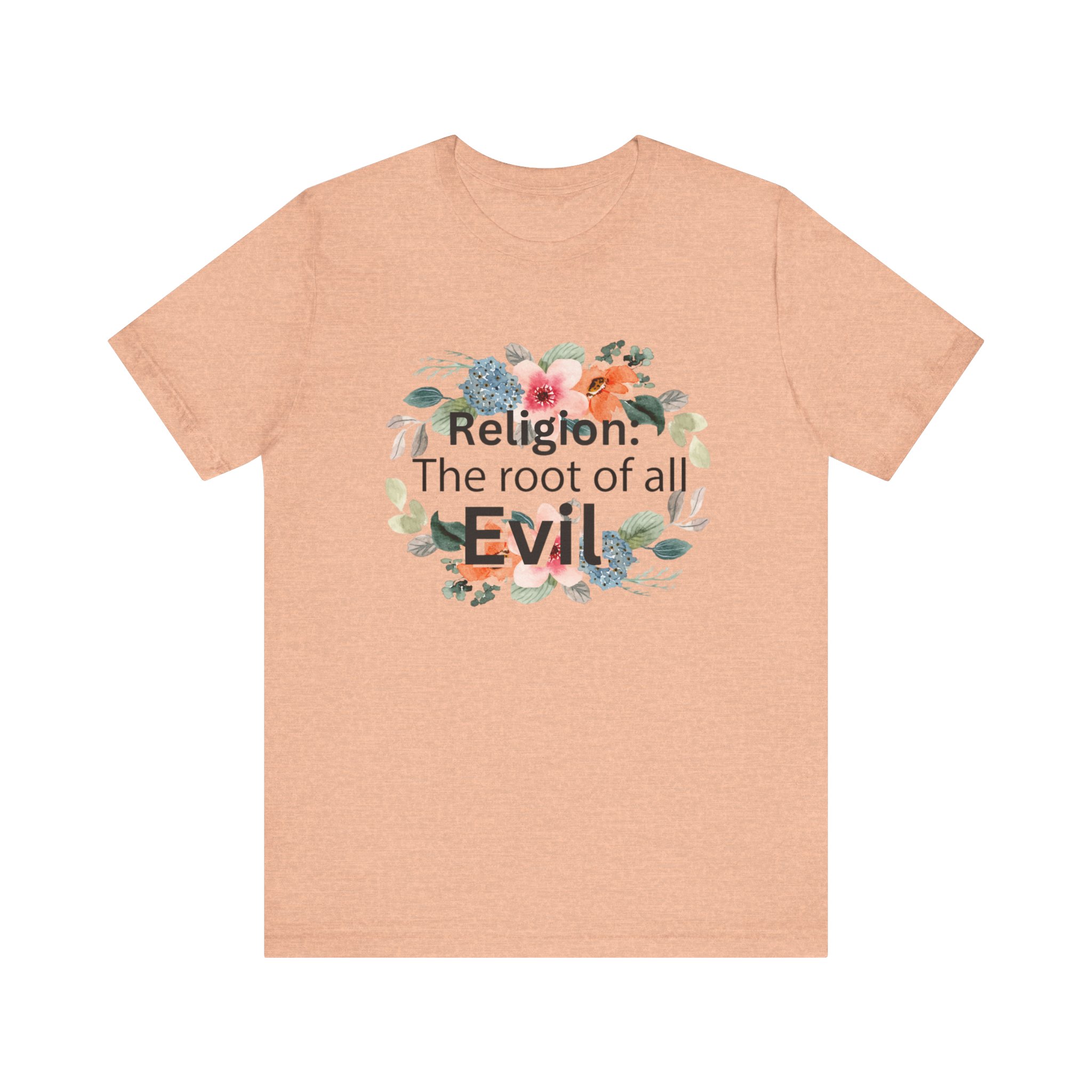 Religion is the root of all evil - Antireligion shirt for atheists and exmormons and freethinkers - Image 9