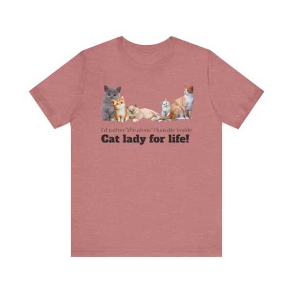 Cat Lady for Life! Live Your Truth, Meow! This Cat Lady Feminist Shirt Roars for Independence