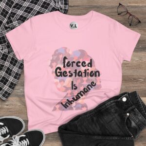 Forced Gestation is Inhumane - Woman's Strike 2024 Women's rights shirt for bodily autonomy and pro choice USA - Image 8