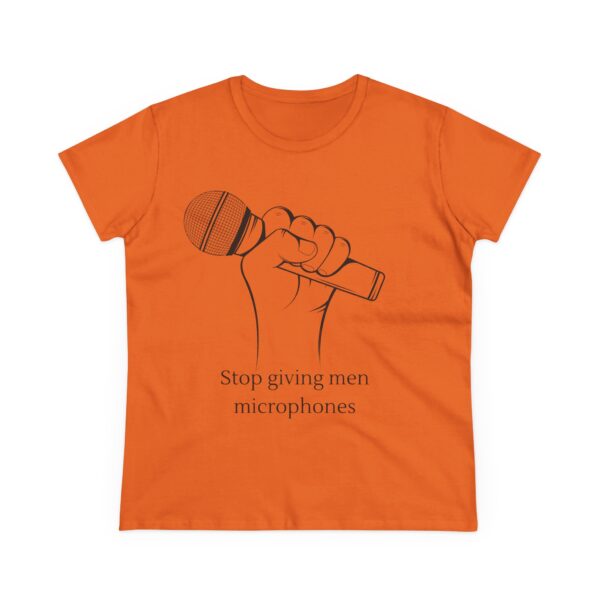 Stop Giving Men Microphones - Elevate the voices of women. Men are loud enough already