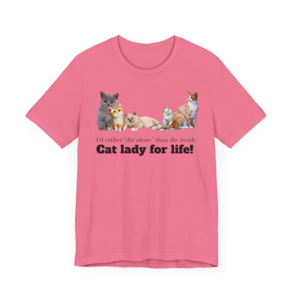 Cat Lady for Life! Live Your Truth, Meow! This Cat Lady Feminist Shirt Roars for Independence