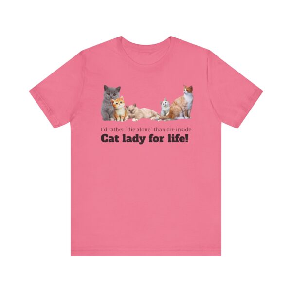 Cat Lady for Life! Live Your Truth, Meow! This Cat Lady Feminist Shirt Roars for Independence