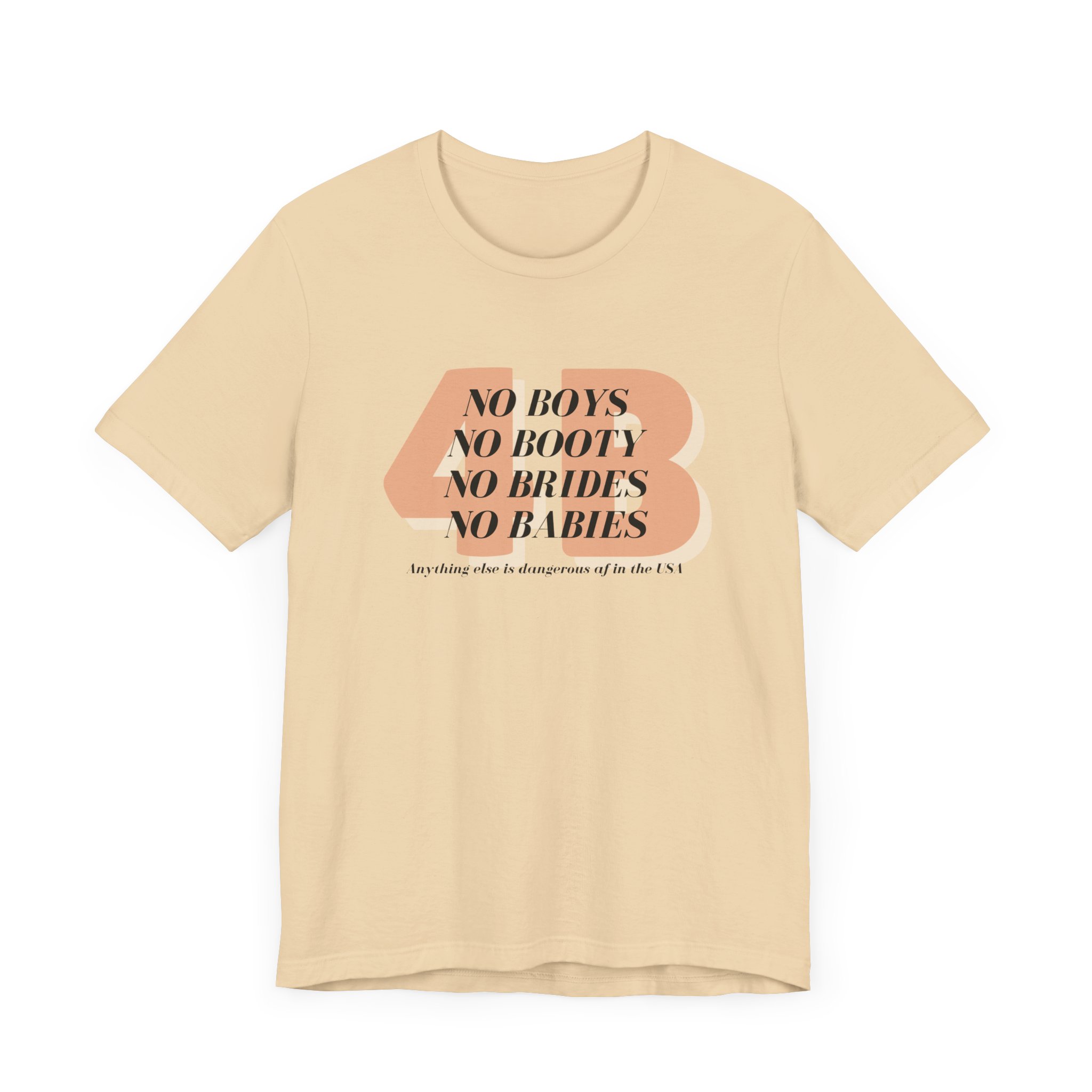 4B movement; No boys, no booty, no brides, no babies. Shirt for 4b girls who are sick of smashing the patriarchy and are ready for a life of peace - Image 12