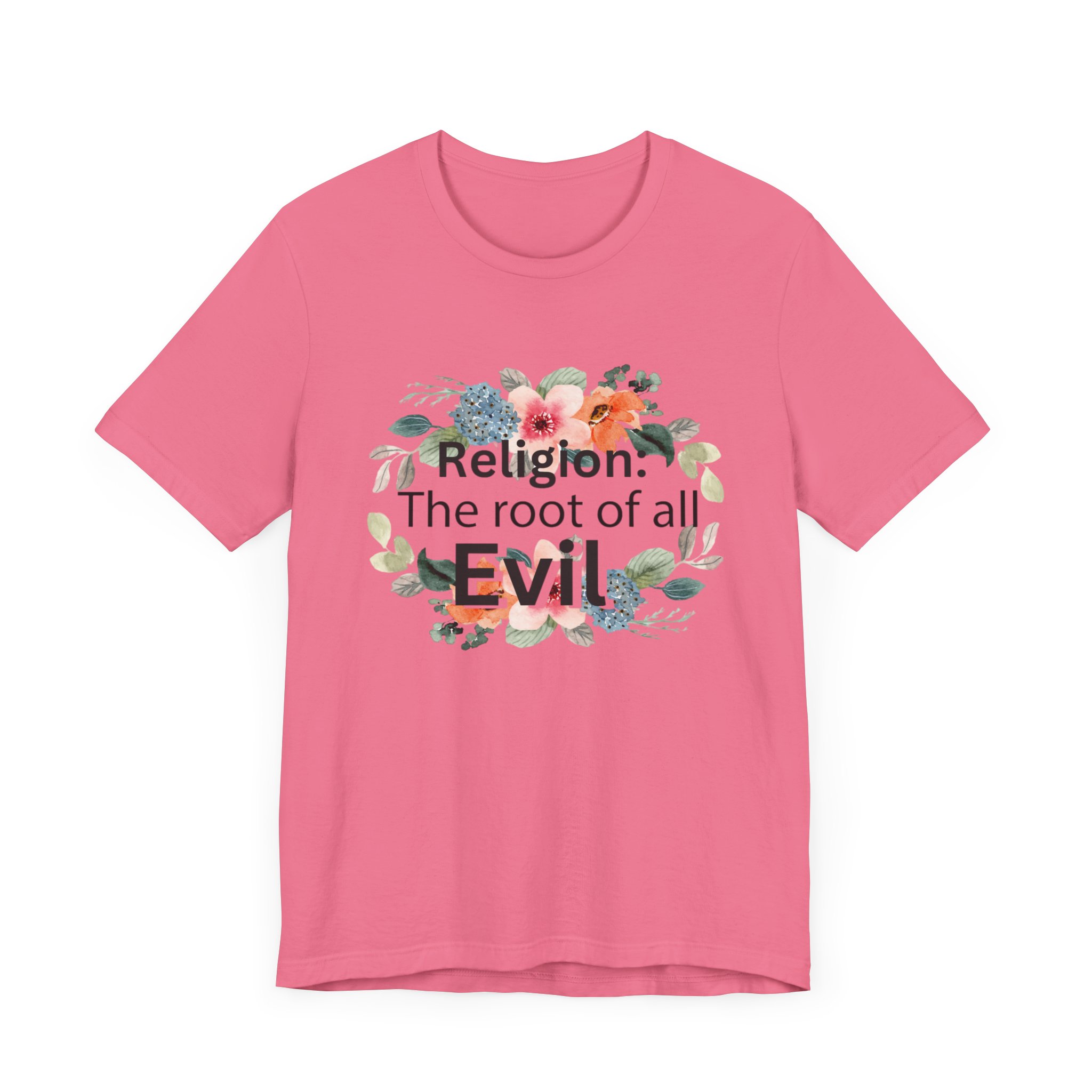 Religion is the root of all evil - Antireligion shirt for atheists and exmormons and freethinkers - Image 18