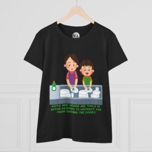 Hopes and Dreams are Tools of Satan Designed to Distract you from Doing the Dishes - Religious Indoctrination Shirt - Image 8