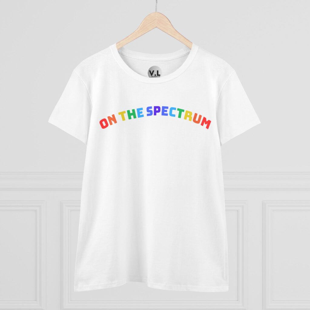 On the Spectrum - Neurodivergent shirt for autism, lgbtqia, Pride month shirt for ADHD rainbow shirt