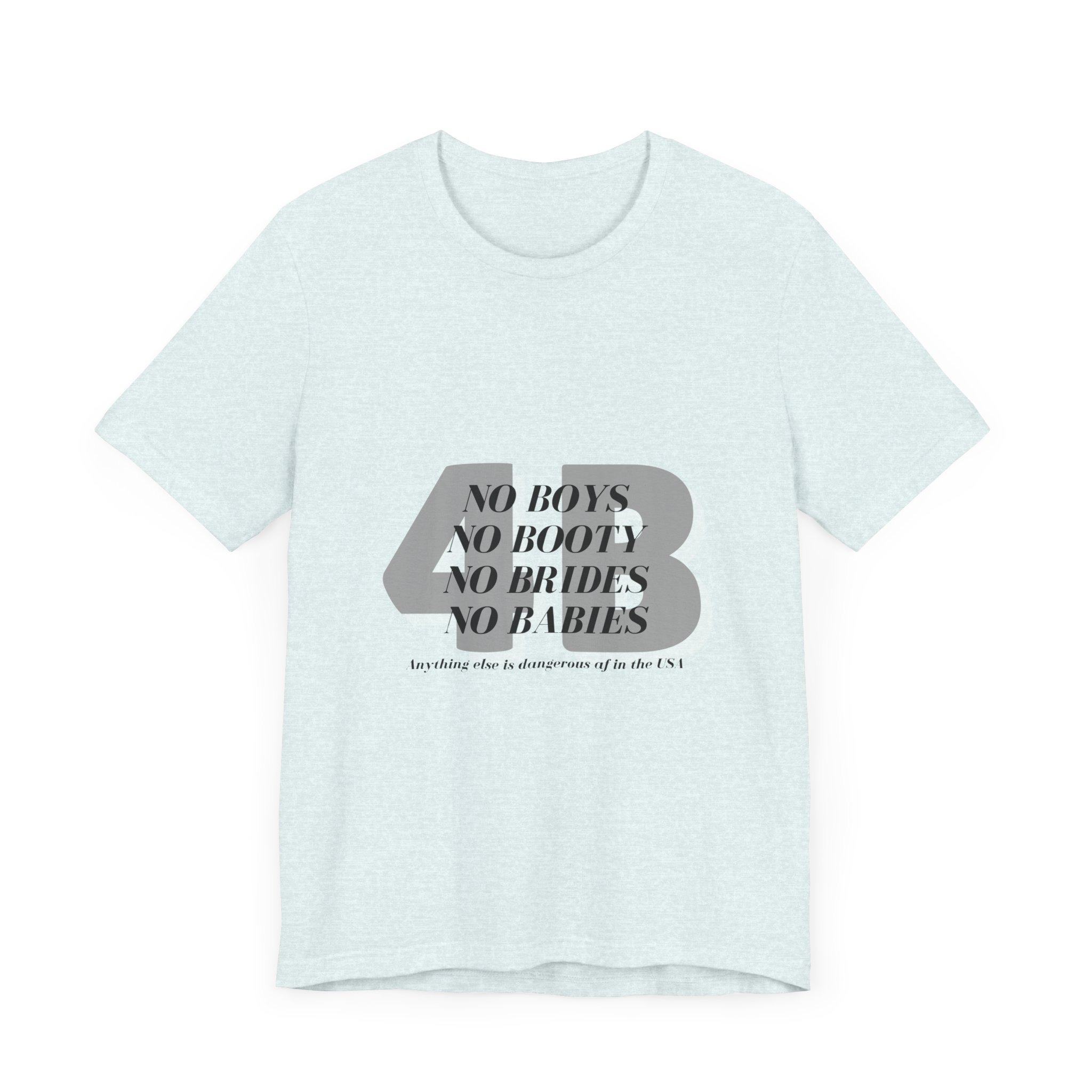 No boys, no booty, no brides, no babies. 4B shirt - Image 10