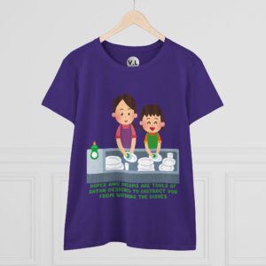 Hopes and Dreams are Tools of Satan Designed to Distract you from Doing the Dishes - Religious Indoctrination Shirt - Image 10