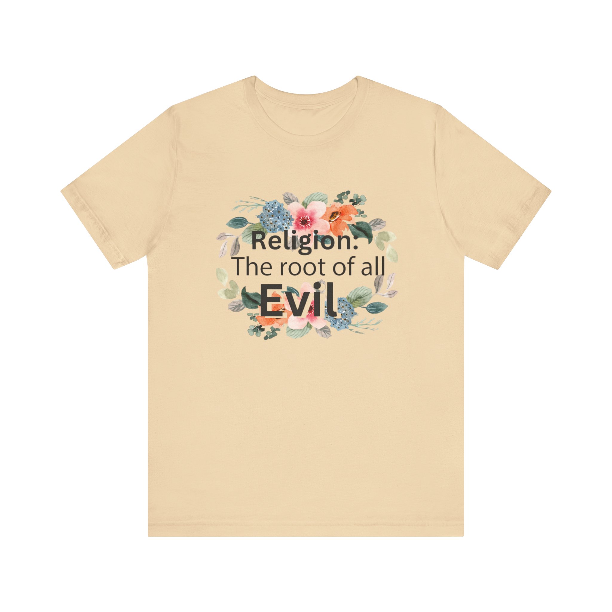 Religion is the root of all evil - Antireligion shirt for atheists and exmormons and freethinkers - Image 5