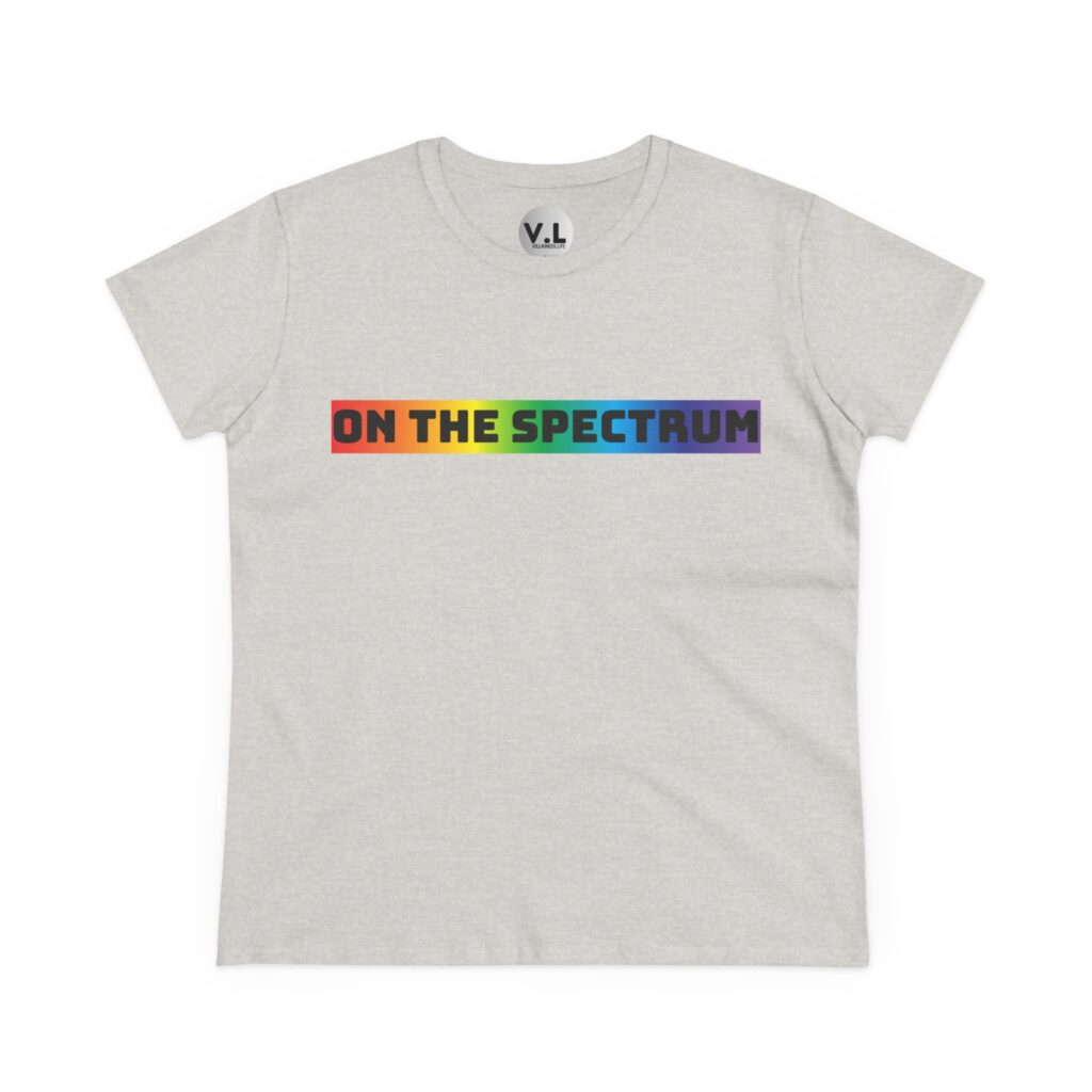 On the Spectrum rainbow pride shirt for lgbtqia and adhd, autism, aspergers, and everything else that exists on a spectrum