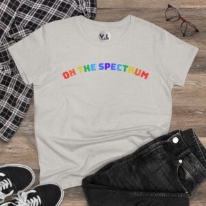 On the Spectrum - Neurodivergent shirt for autism, lgbtqia, Pride month shirt for ADHD rainbow shirt - Image 6