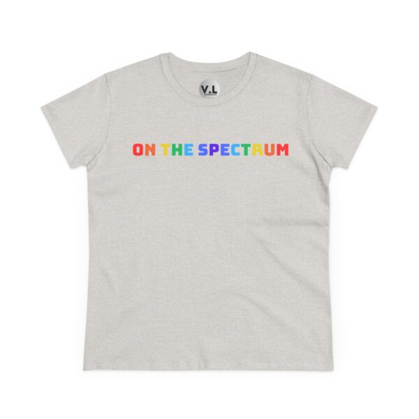 On the Spectrum - Adorable rainbow lettering shirt designed for folks on both spectrums. Are you a double rainbow?