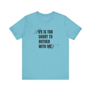 Life is too short to bother with men - 4B movement shirts for women's rights and to smash the patriarchy by decentering men - Image 15