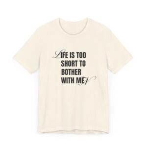 Life is too short to bother with men - 4B movement shirts for women's rights and to smash the patriarchy by decentering men - Image 6