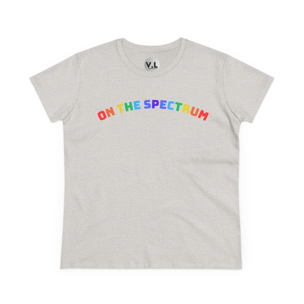 On the Spectrum - Neurodivergent shirt for autism, lgbtqia, Pride month shirt for ADHD rainbow shirt