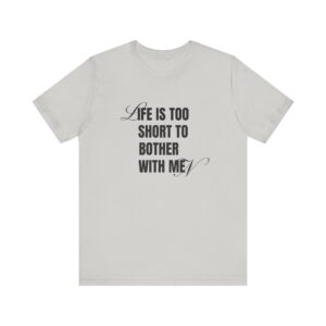 Life is too short to bother with men - 4B movement shirts for women's rights and to smash the patriarchy by decentering men - Image 9