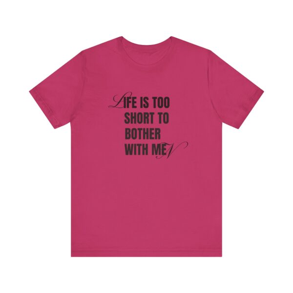 Life is too short to bother with men - 4B movement shirts for women's rights and to smash the patriarchy by decentering men
