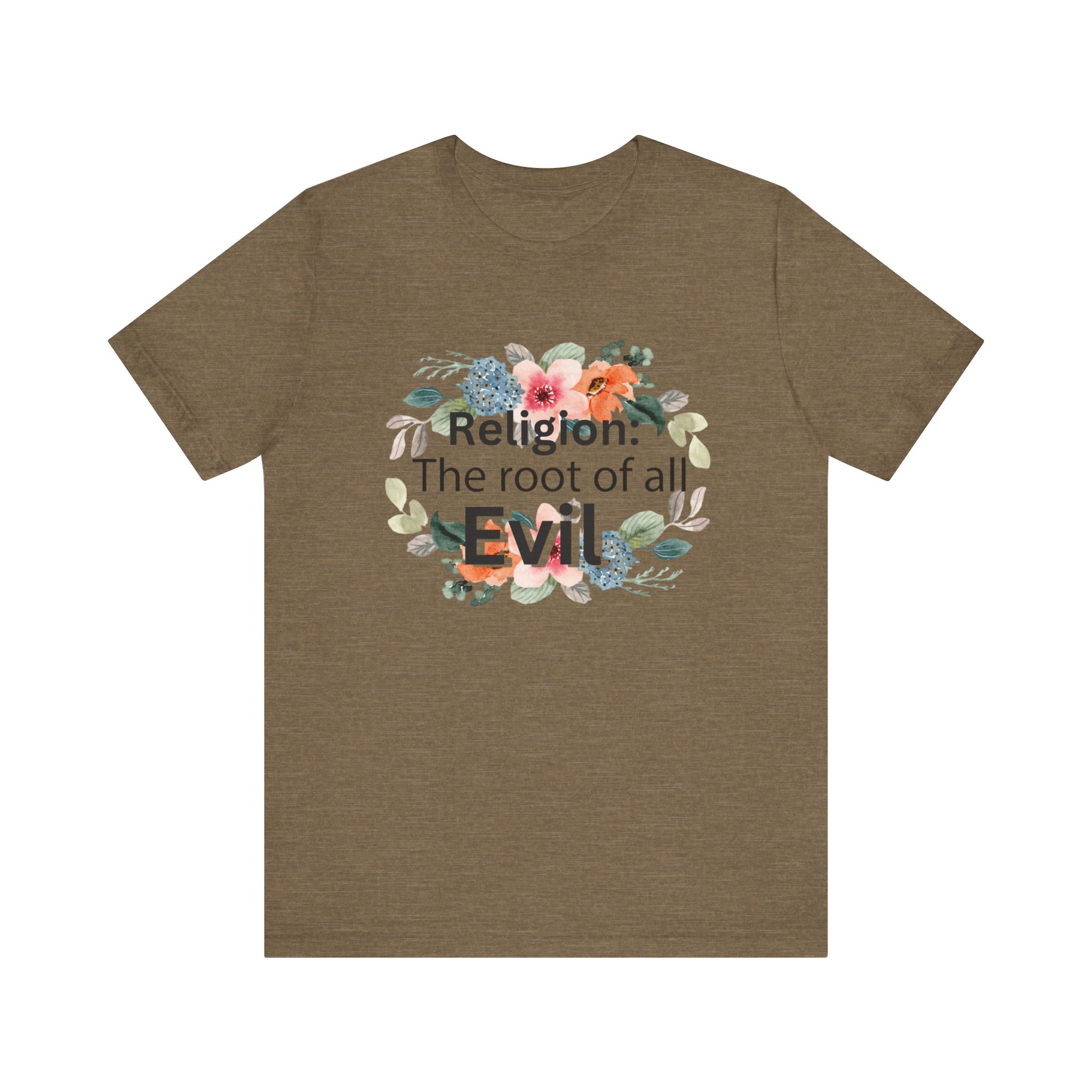Religion is the root of all evil - Antireligion shirt for atheists and exmormons and freethinkers - Image 11