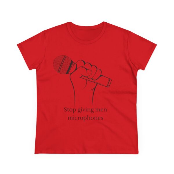 Stop Giving Men Microphones - Elevate the voices of women. Men are loud enough already