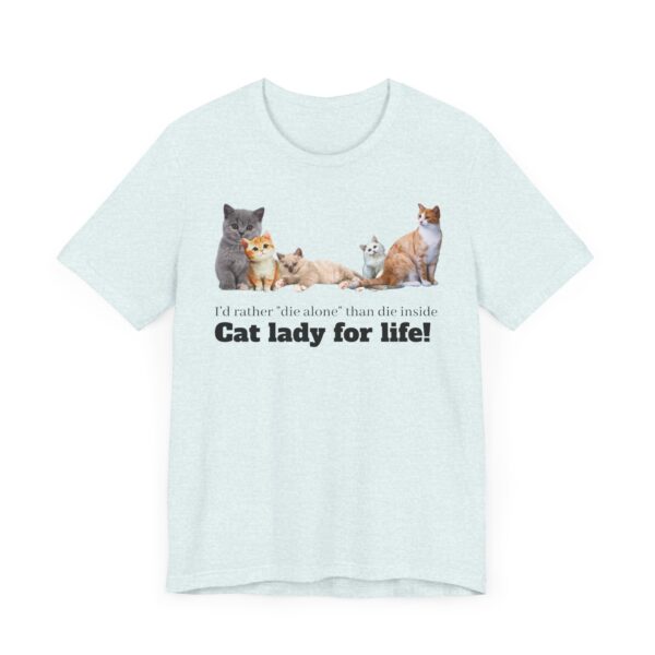 Cat Lady for Life! Live Your Truth, Meow! This Cat Lady Feminist Shirt Roars for Independence