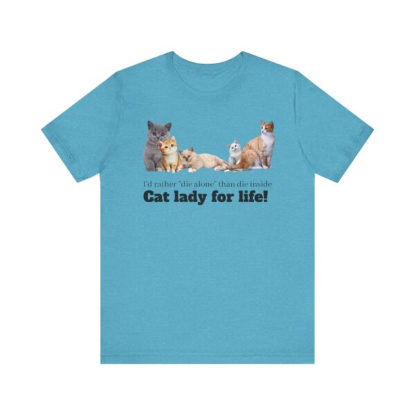 Cat Lady for Life! Live Your Truth, Meow! This Cat Lady Feminist Shirt Roars for Independence