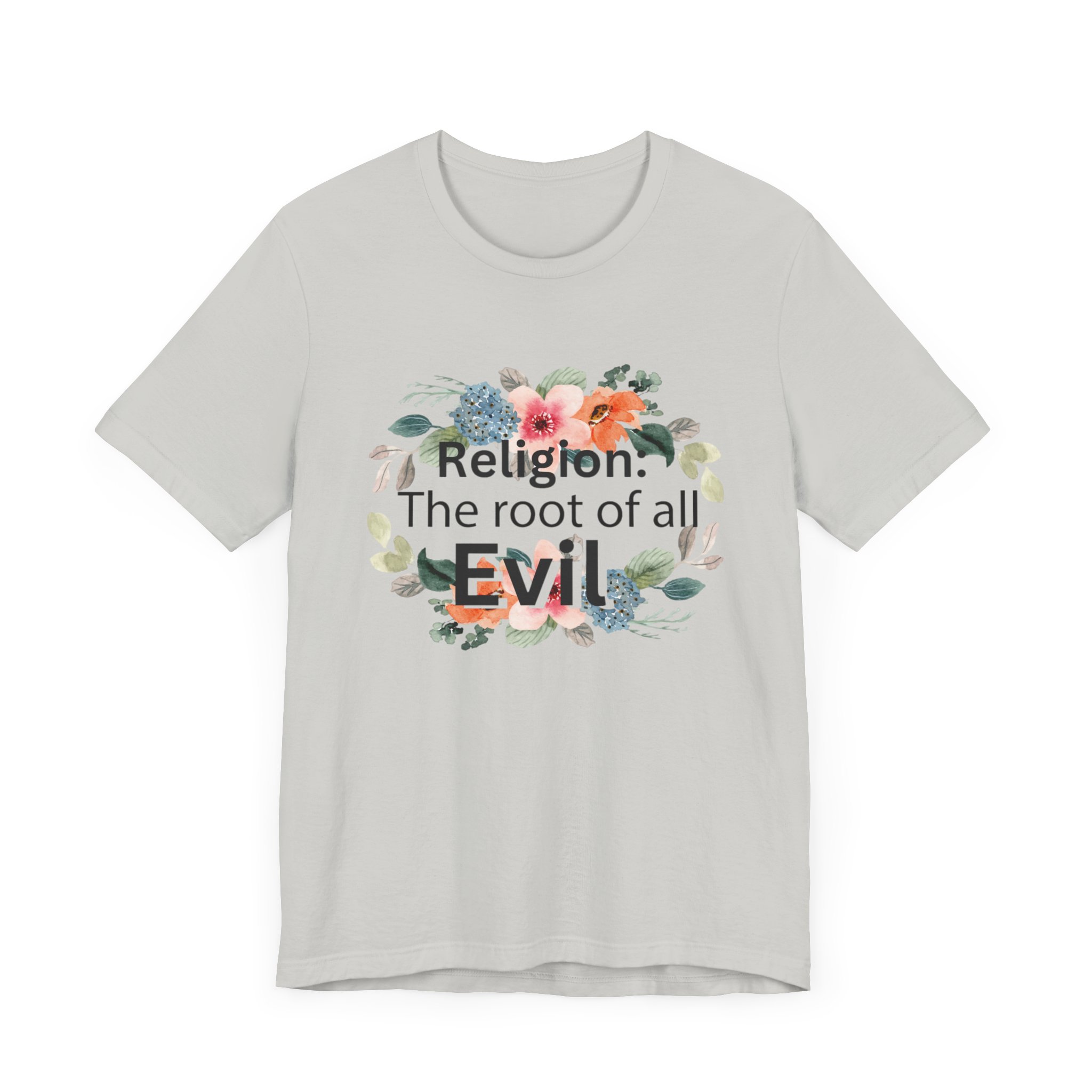Religion is the root of all evil - Antireligion shirt for atheists and exmormons and freethinkers - Image 8