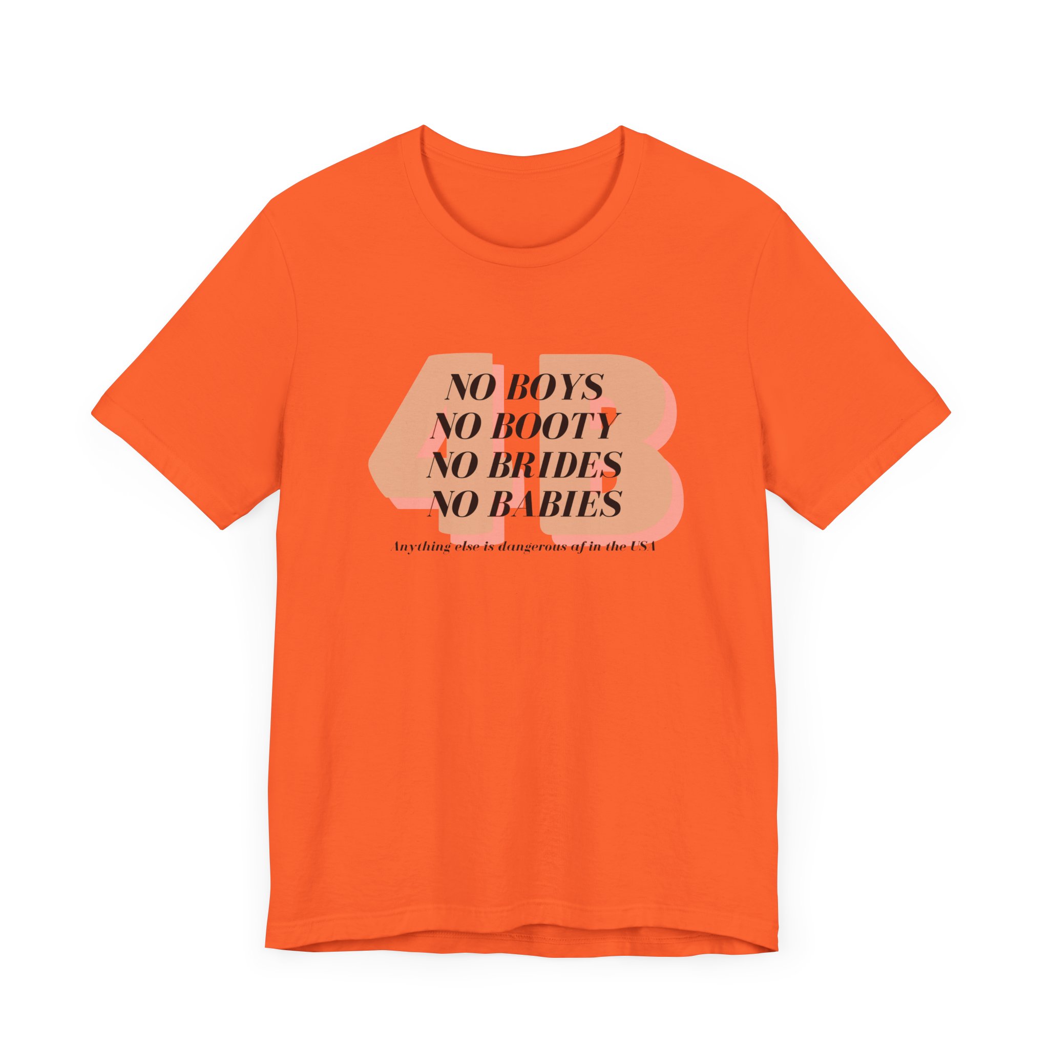 4B movement; No boys, no booty, no brides, no babies. Shirt for 4b girls who are sick of smashing the patriarchy and are ready for a life of peace - Image 6
