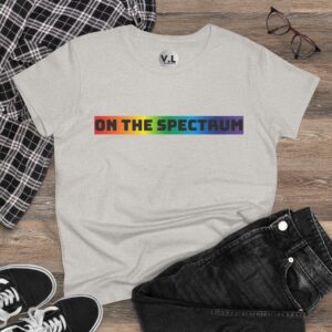 On the Spectrum rainbow pride shirt for lgbtqia and adhd, autism, aspergers, and everything else that exists on a spectrum - Image 8