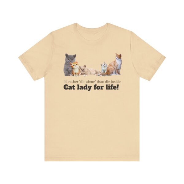 Cat Lady for Life! Live Your Truth, Meow! This Cat Lady Feminist Shirt Roars for Independence