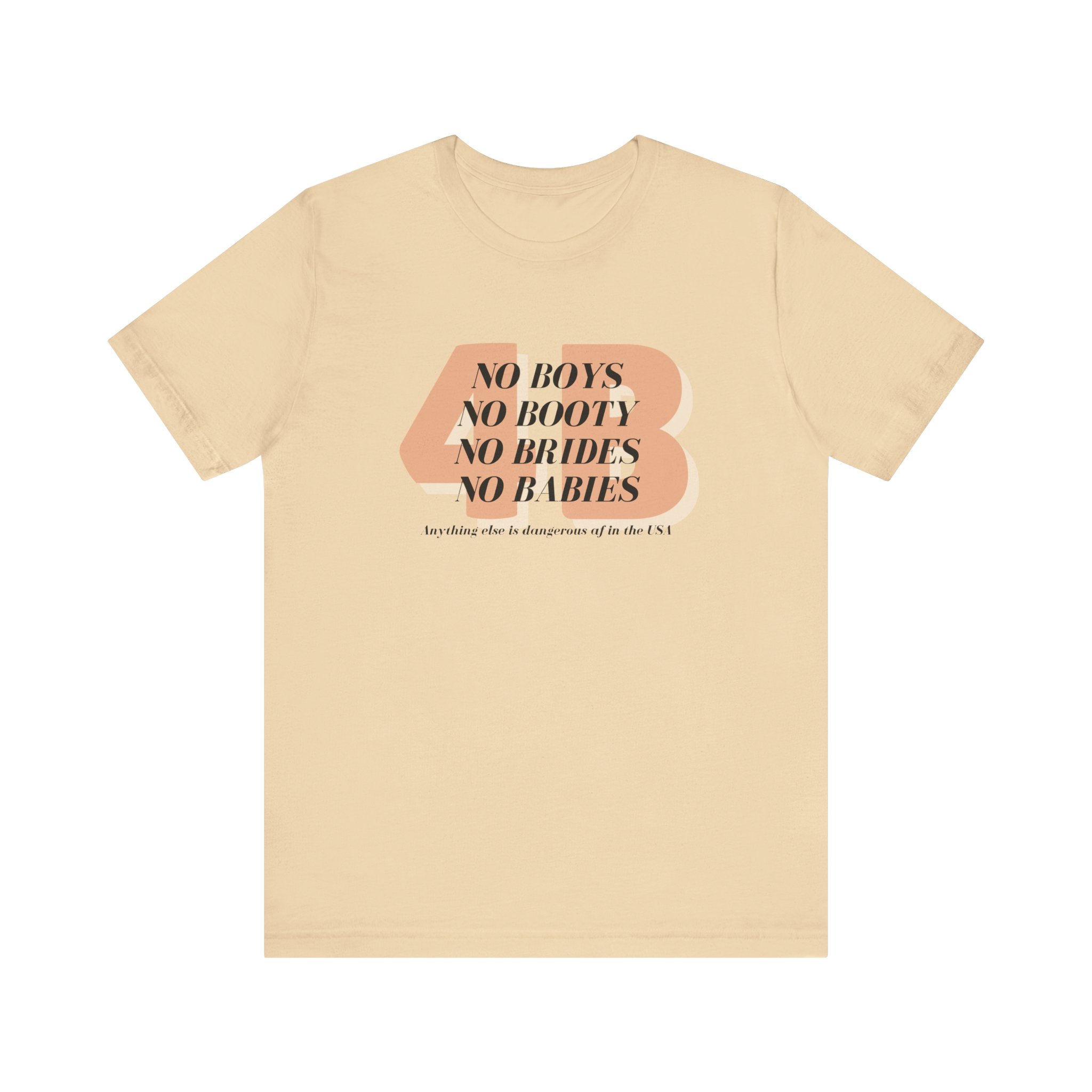 4B movement; No boys, no booty, no brides, no babies. Shirt for 4b girls who are sick of smashing the patriarchy and are ready for a life of peace - Image 11