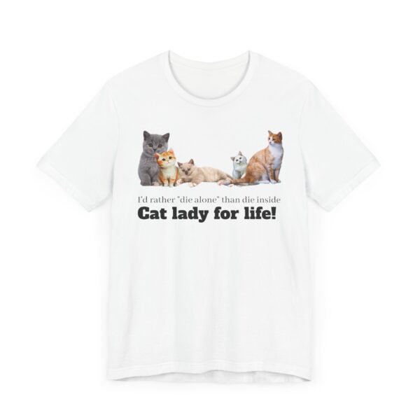 Cat Lady for Life! Live Your Truth, Meow! This Cat Lady Feminist Shirt Roars for Independence